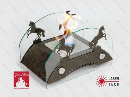 Настольный биокамин Lux Fire "Графский мост" S (бронза) по цене 14 641 руб.