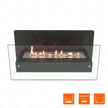 Биокамин SteelHeat LINKOR 1000 стекло по цене 43 000 руб.